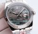 High Replica Rolex Datejust  Watch Black Face Stainless Steel strap Fluted Bezel  41mm (1)_th.jpg